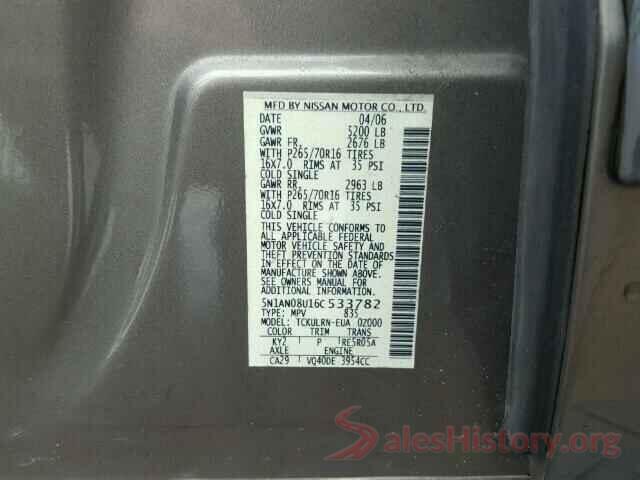 WZ1DB0C07MW039423 2006 NISSAN XTERRA