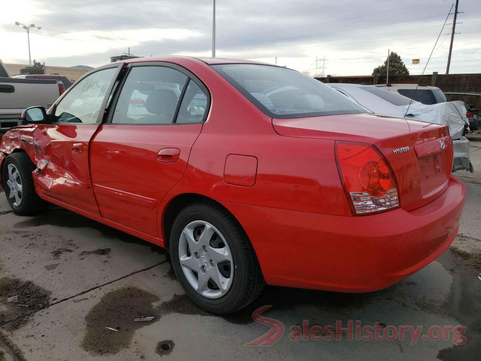 JF2SJALC3HH558358 2004 HYUNDAI ELANTRA