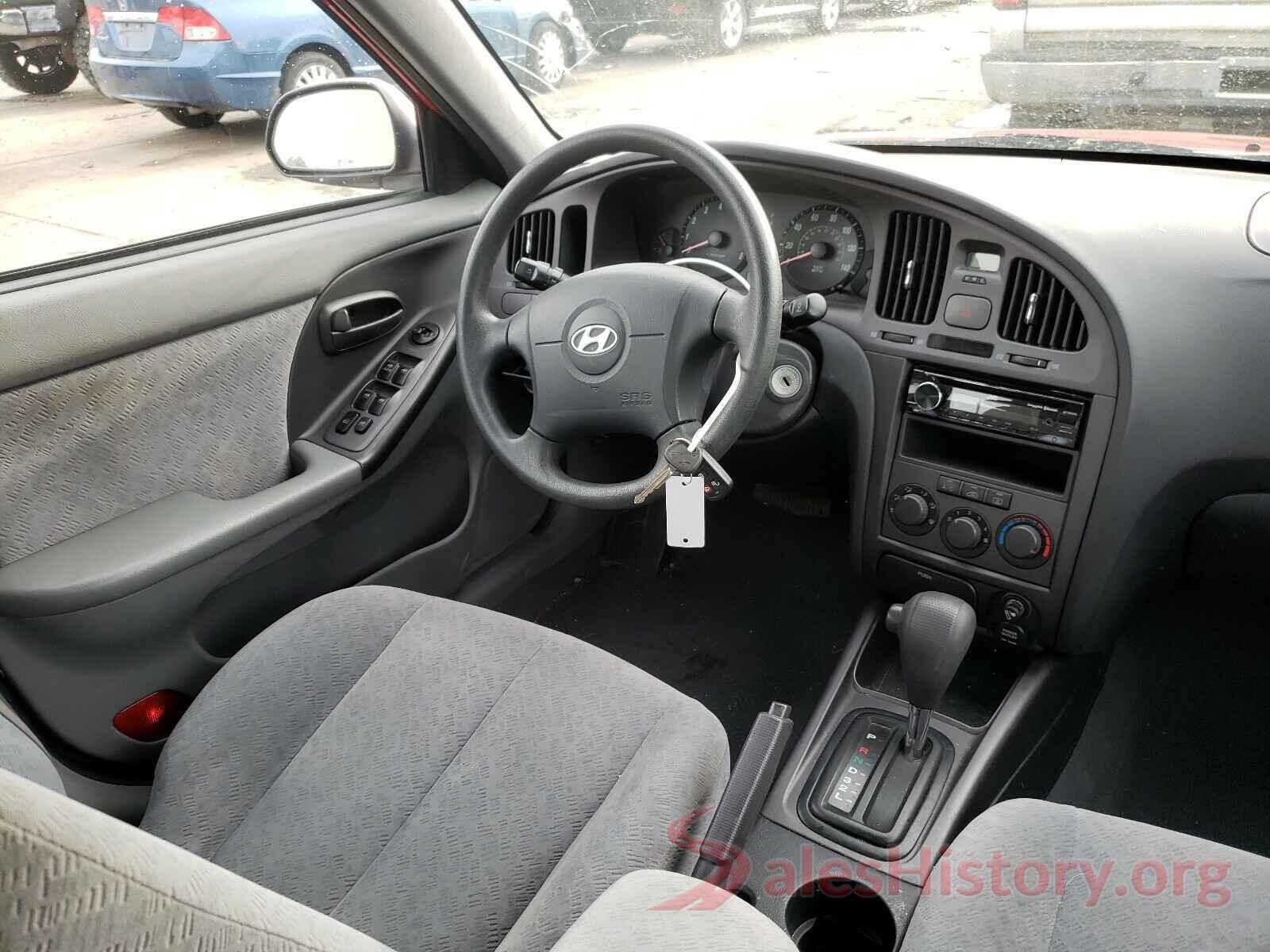 JF2SJALC3HH558358 2004 HYUNDAI ELANTRA