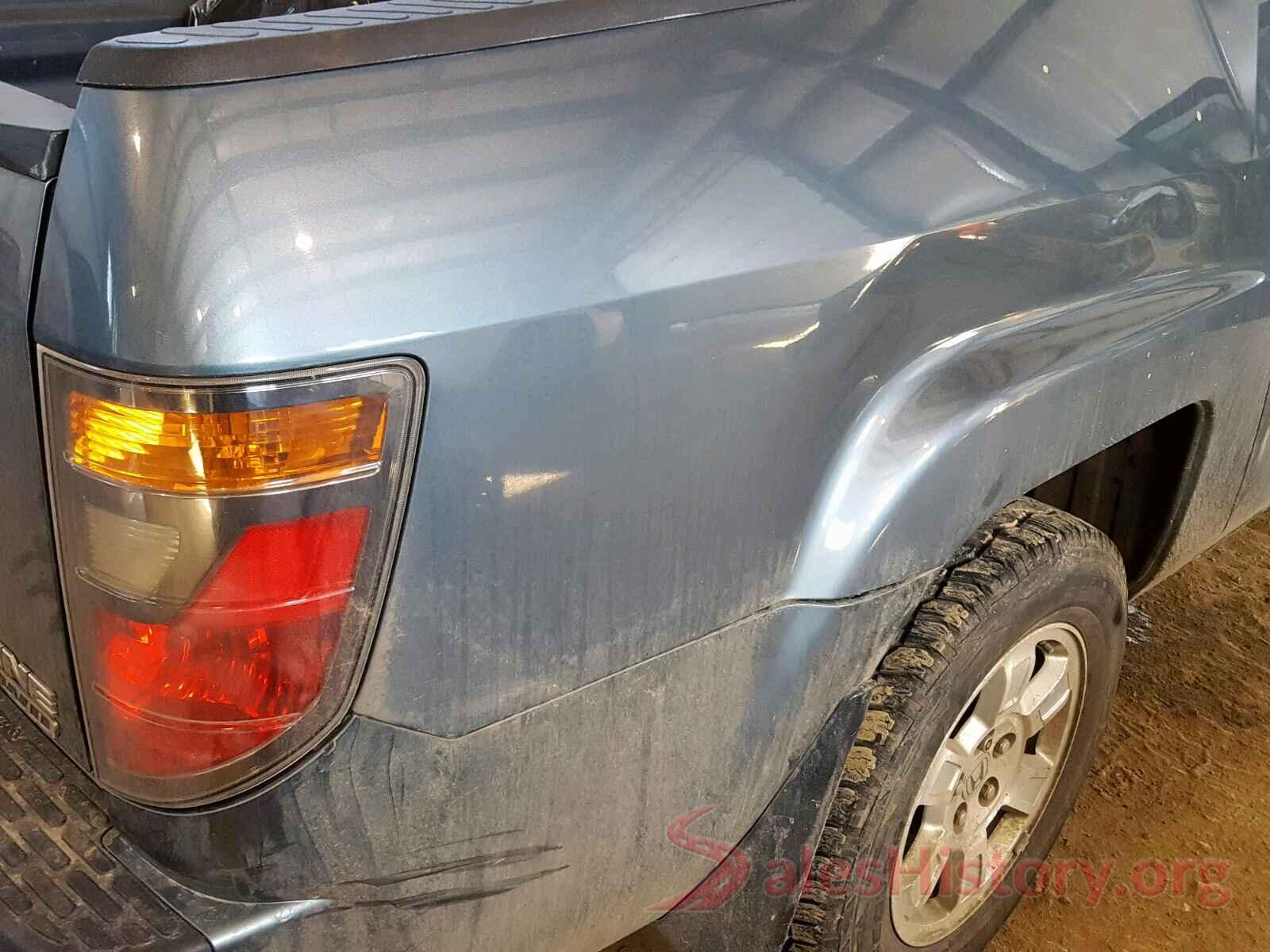 1C4NJCBA0GD600451 2008 HONDA RIDGELINE