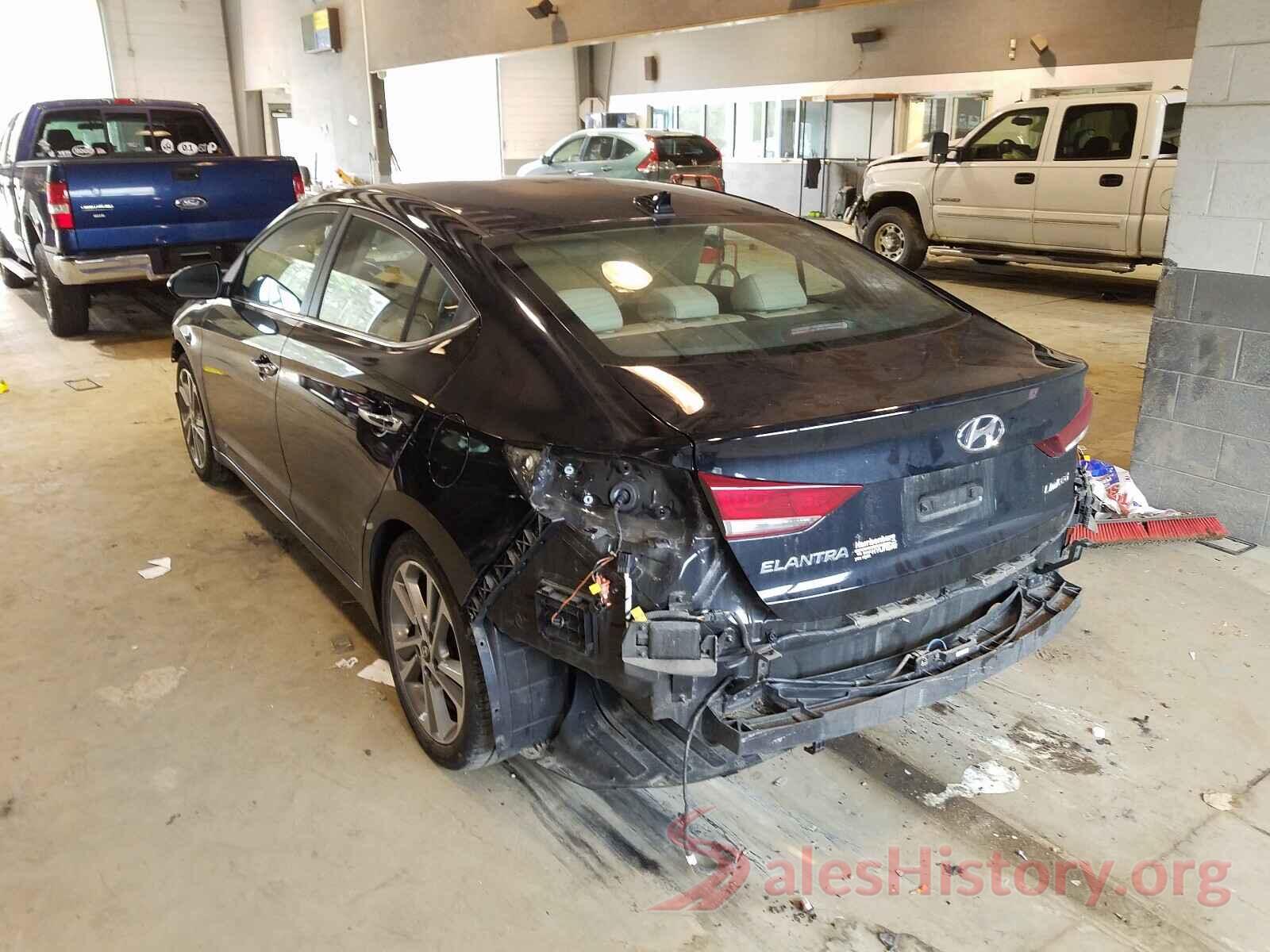 KMHD84LF8HU118105 2017 HYUNDAI ELANTRA