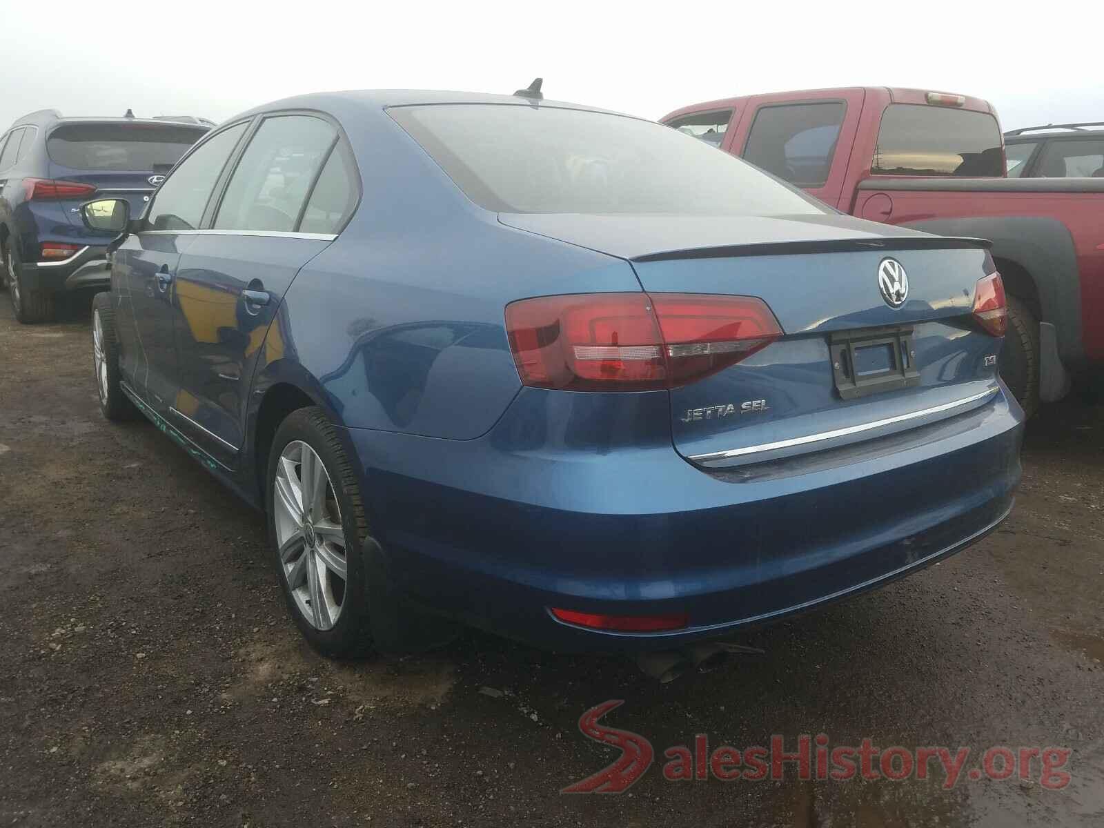 3VWL17AJ7HM361855 2017 VOLKSWAGEN JETTA