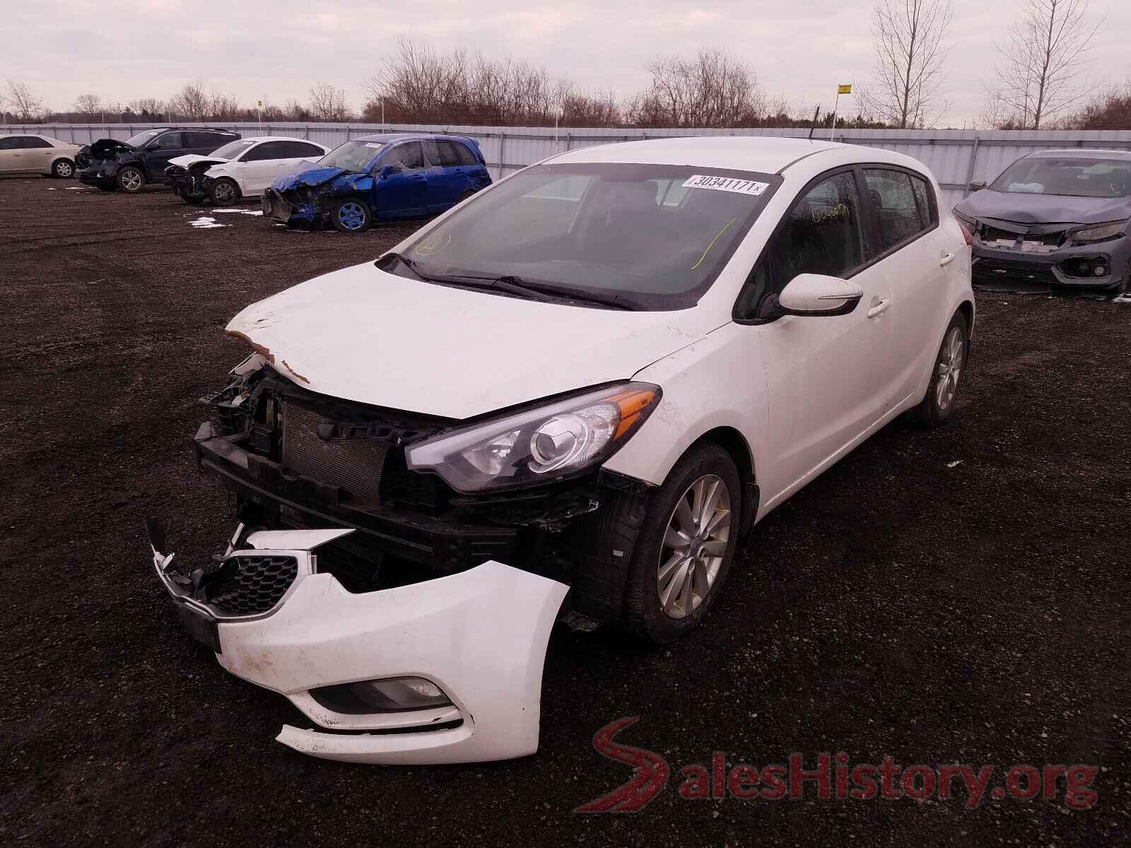 KNAFK5A83G5466828 2016 KIA FORTE