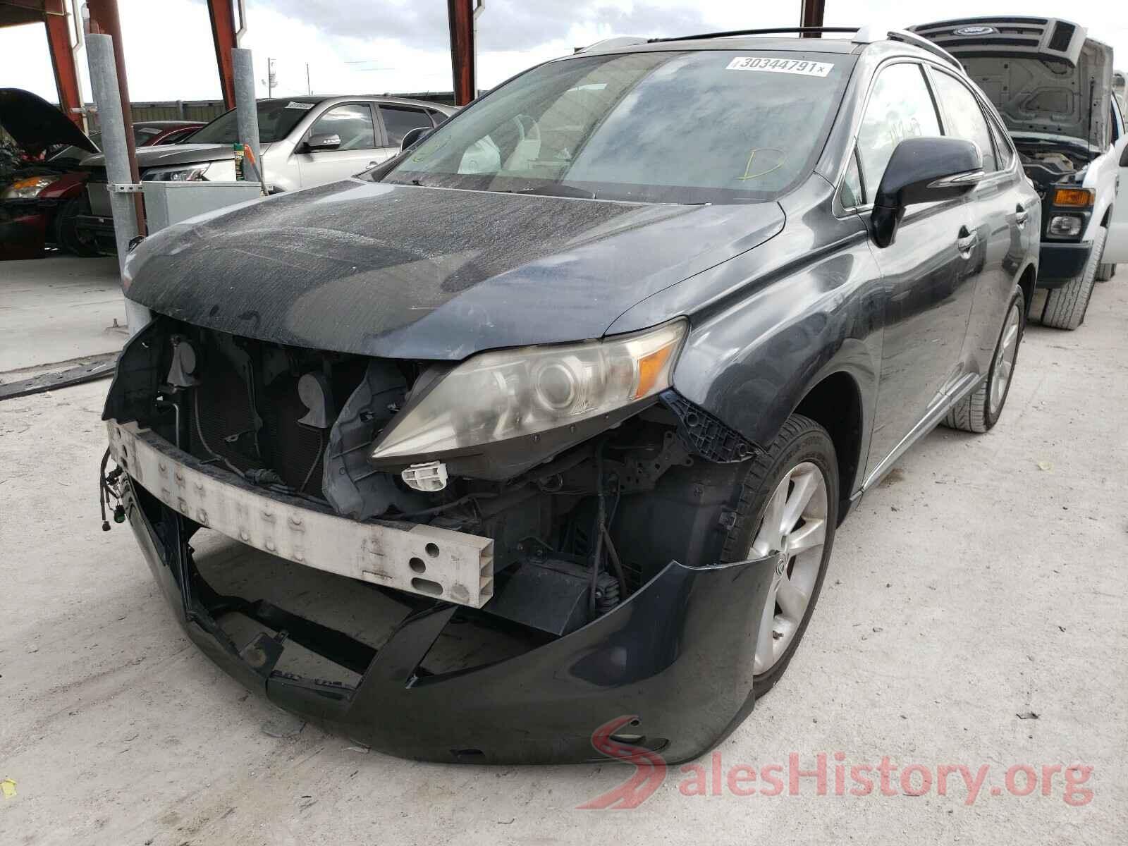 4T1B11HK1JU100843 2010 LEXUS RX350