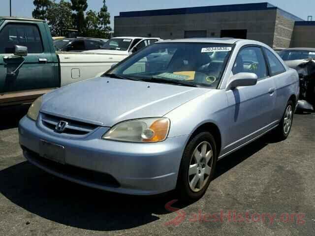 3VV1B7AX7JM065317 2001 HONDA CIVIC