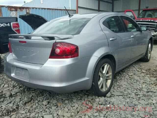 1HGCR2F31HA304834 2013 DODGE AVENGER