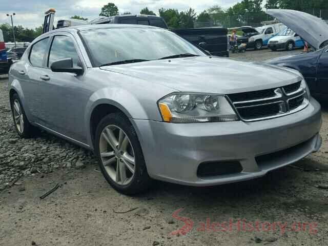 1HGCR2F31HA304834 2013 DODGE AVENGER