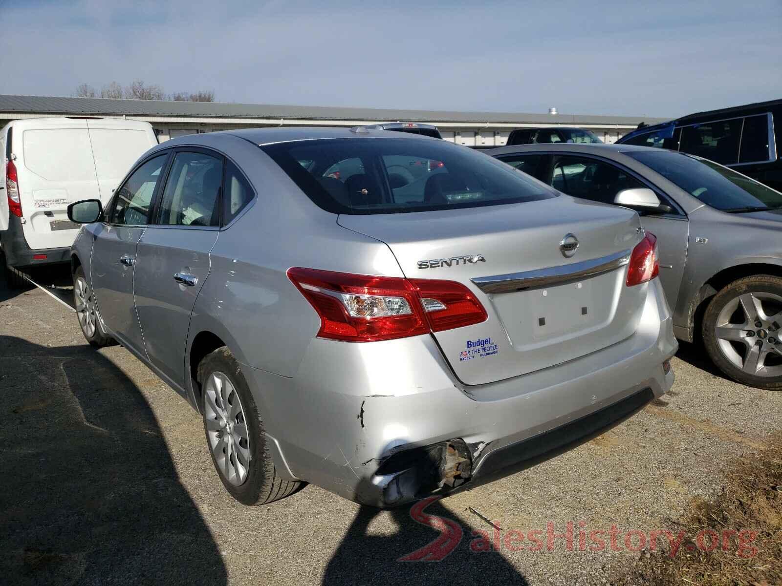 3N1AB7AP1HY275738 2017 NISSAN SENTRA