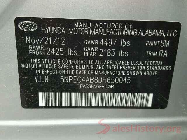 3N1CN7AP4HL844191 2013 HYUNDAI SONATA