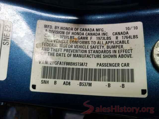 3N1CP5CU7JL510860 2011 HONDA CIVIC