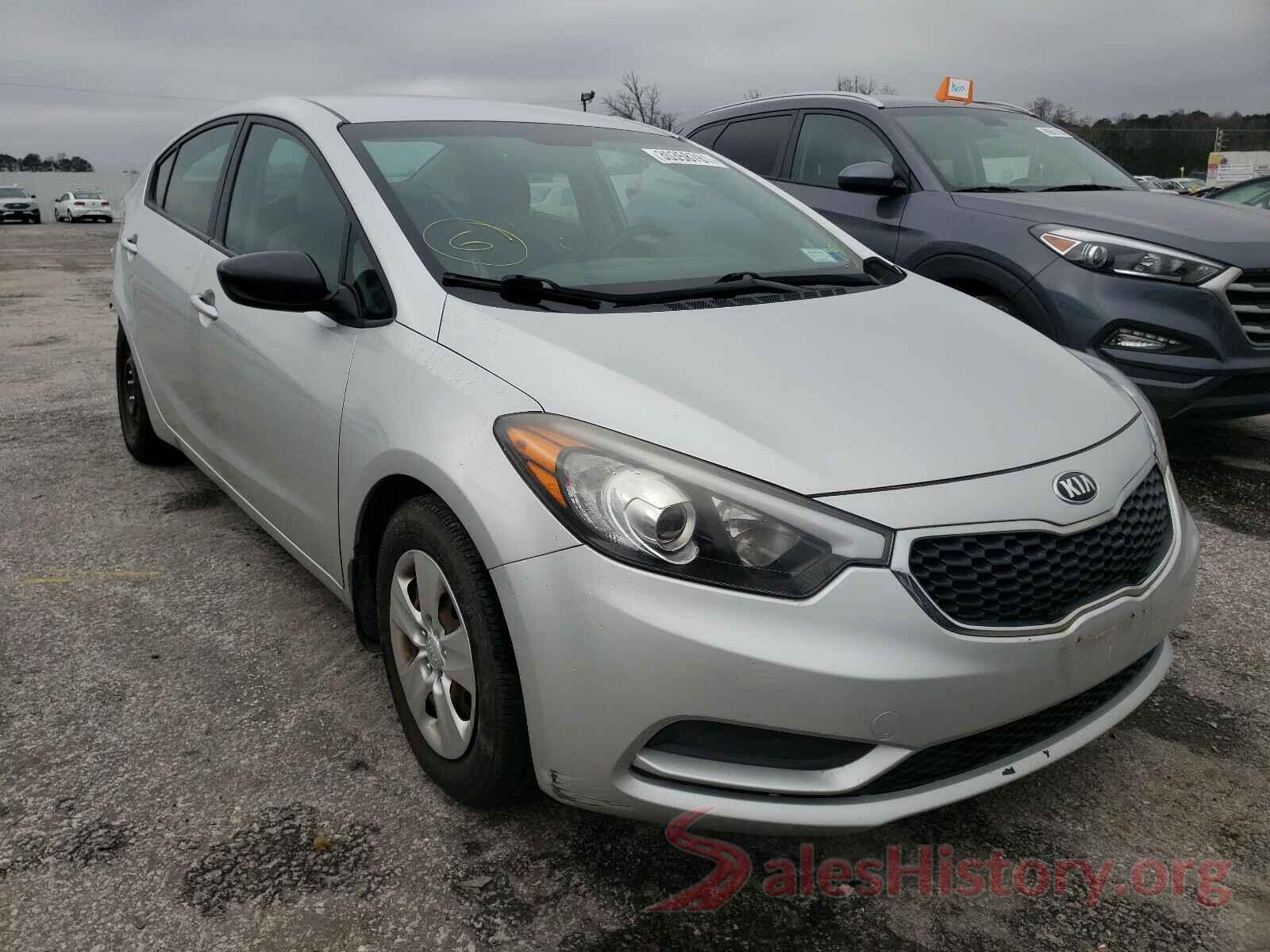 3MYDLBYV2KY515063 2016 KIA FORTE