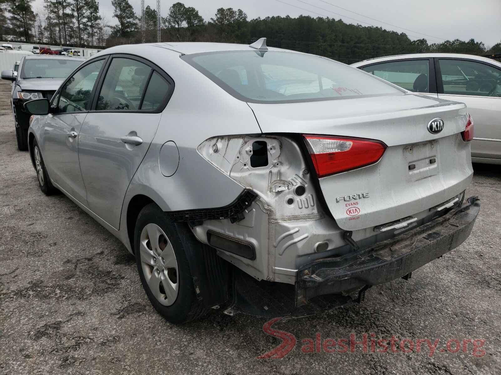 KNAFK4A66G5517344 2016 KIA FORTE