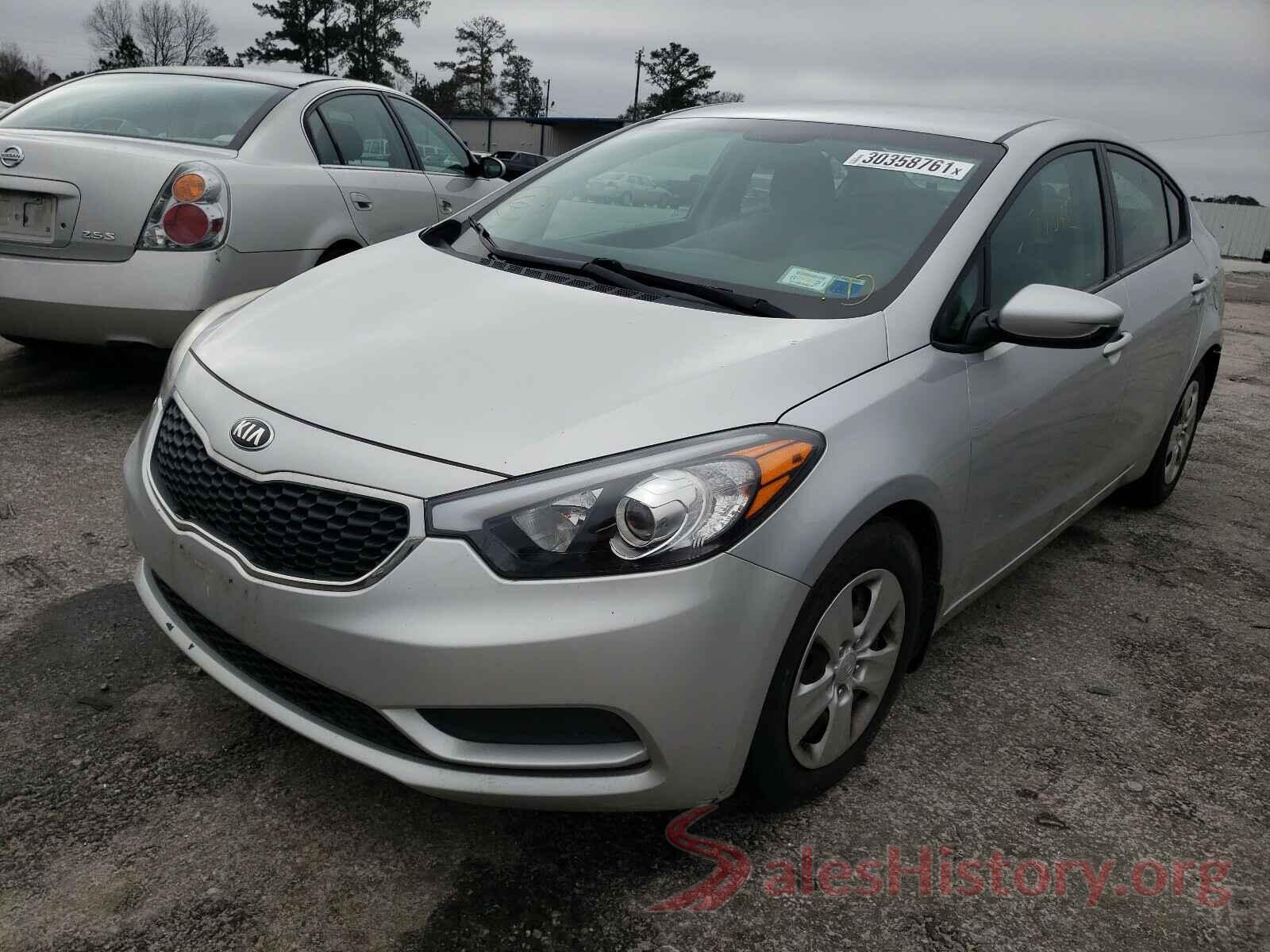 KNAFK4A66G5517344 2016 KIA FORTE