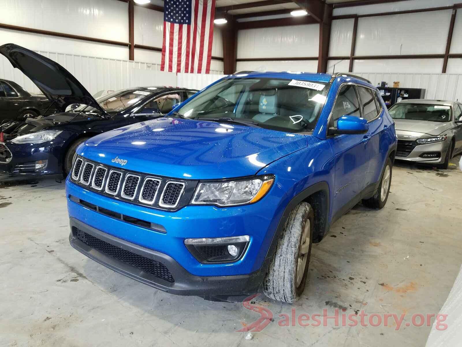 3C4NJCBB3KT614243 2019 JEEP COMPASS