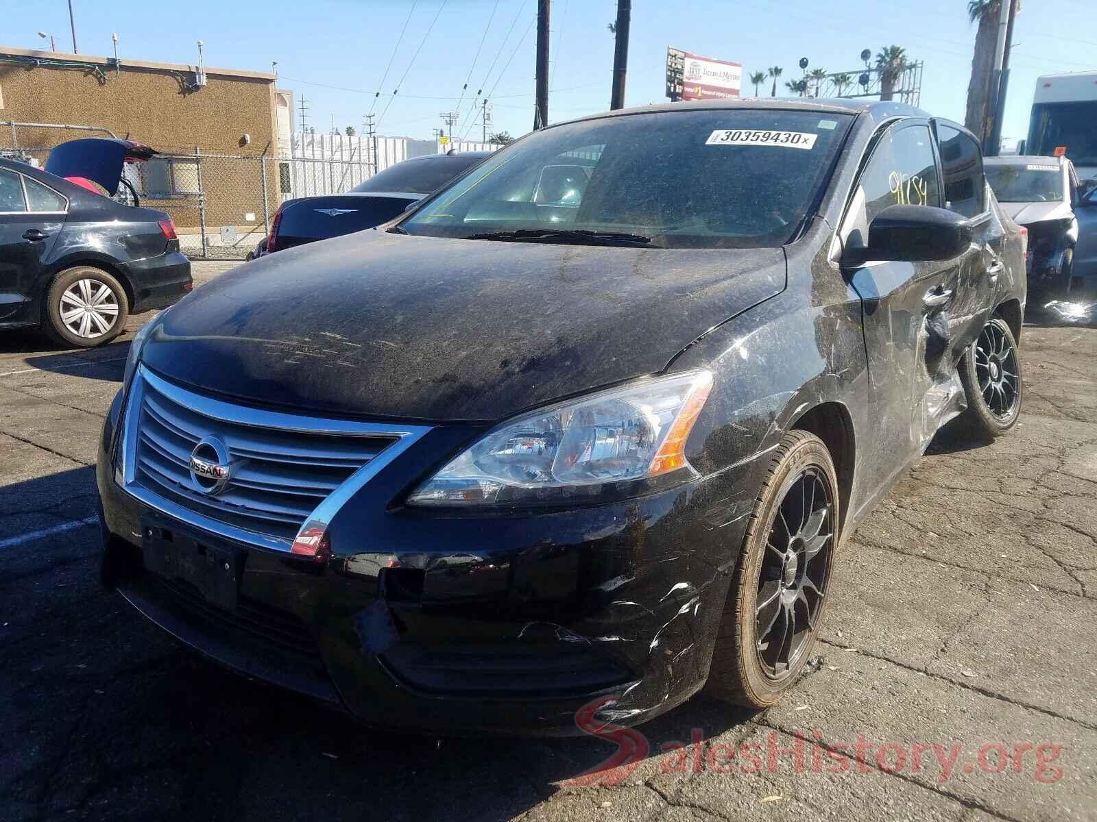 1VWGT7A3XHC027365 2014 NISSAN SENTRA