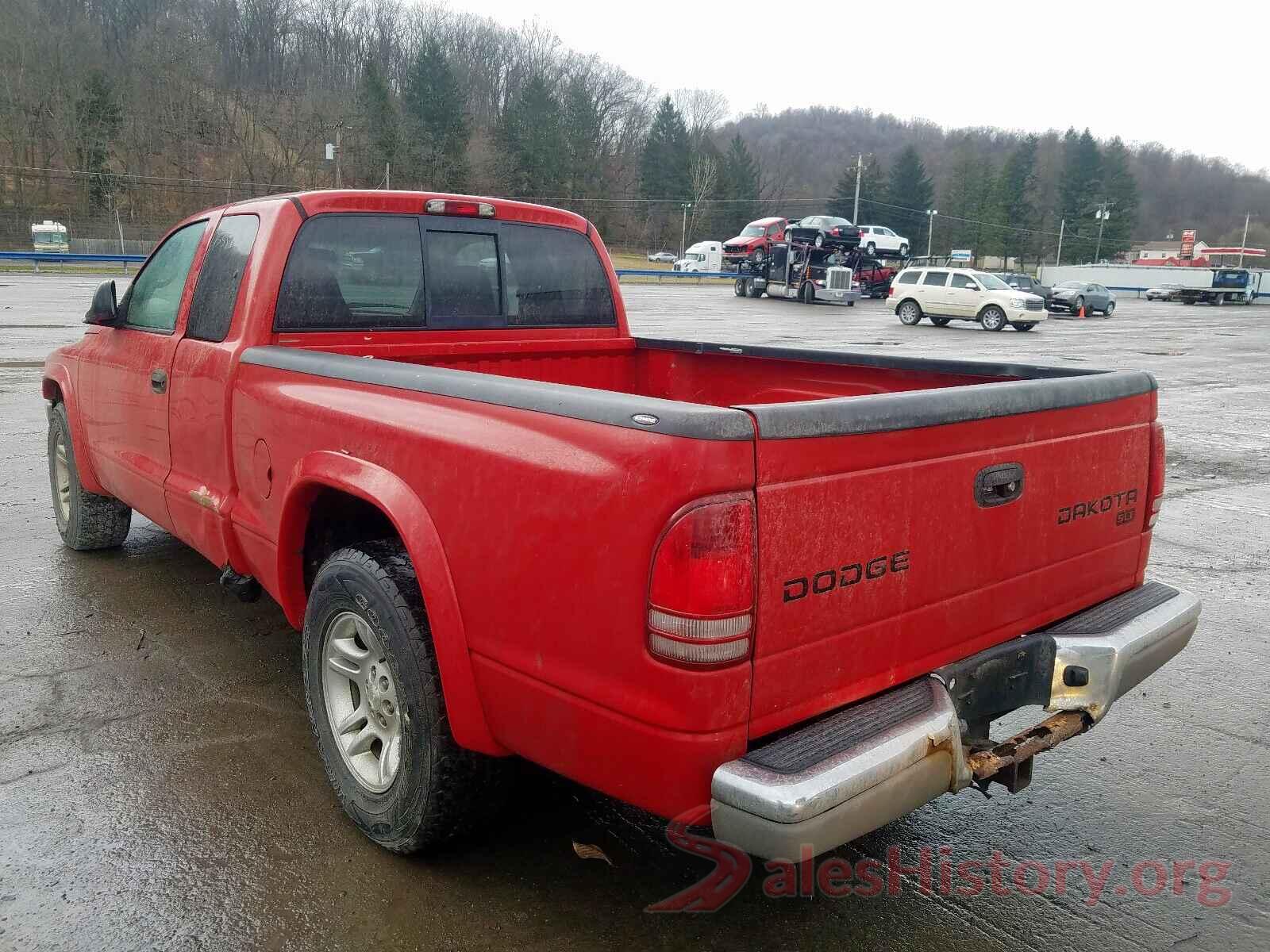 3CZRU6H95KM713598 2004 DODGE DAKOTA