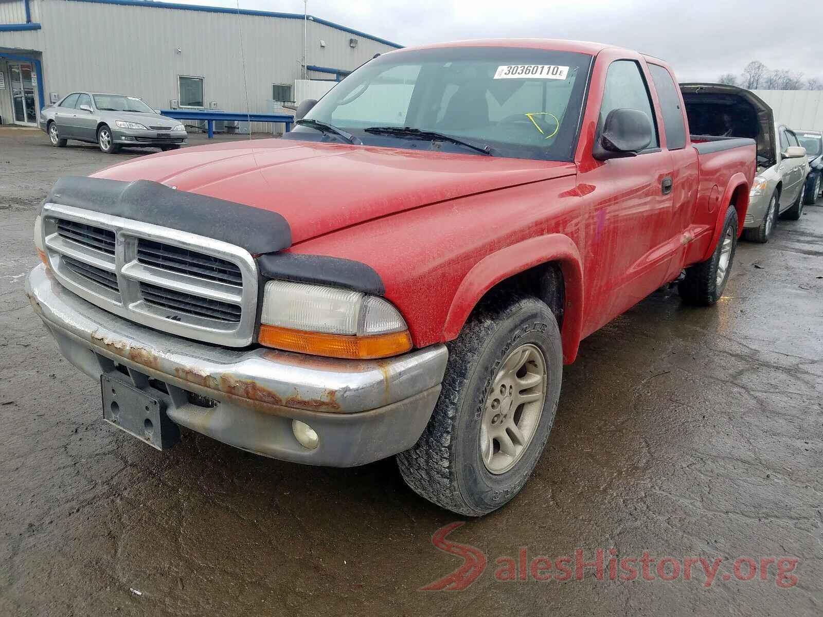 3CZRU6H95KM713598 2004 DODGE DAKOTA