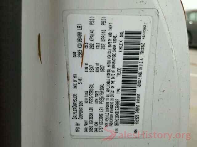 3KPF24AD4KE030027 2001 DODGE RAM 1500