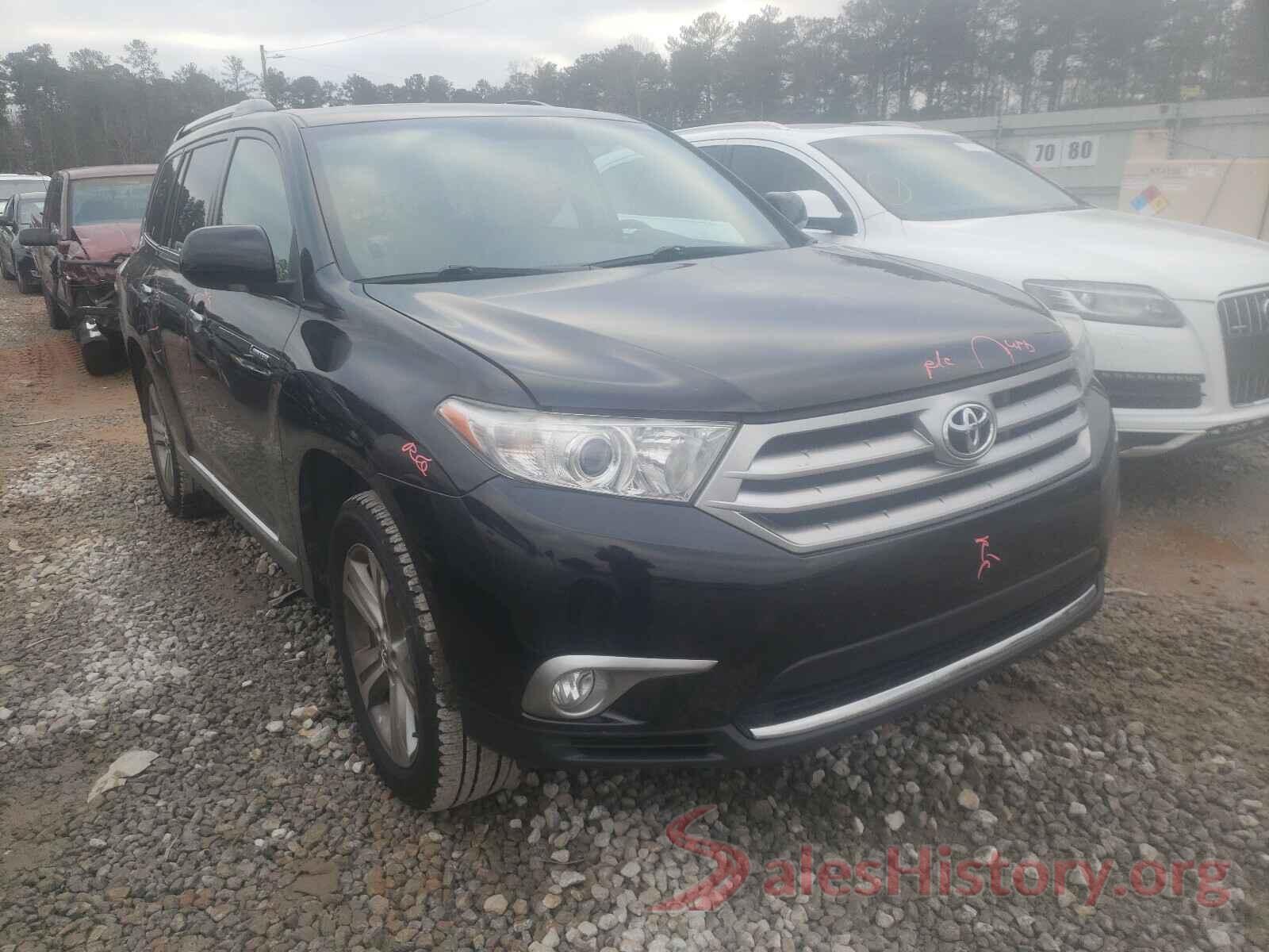 5TFAZ5CN1MX100927 2013 TOYOTA HIGHLANDER