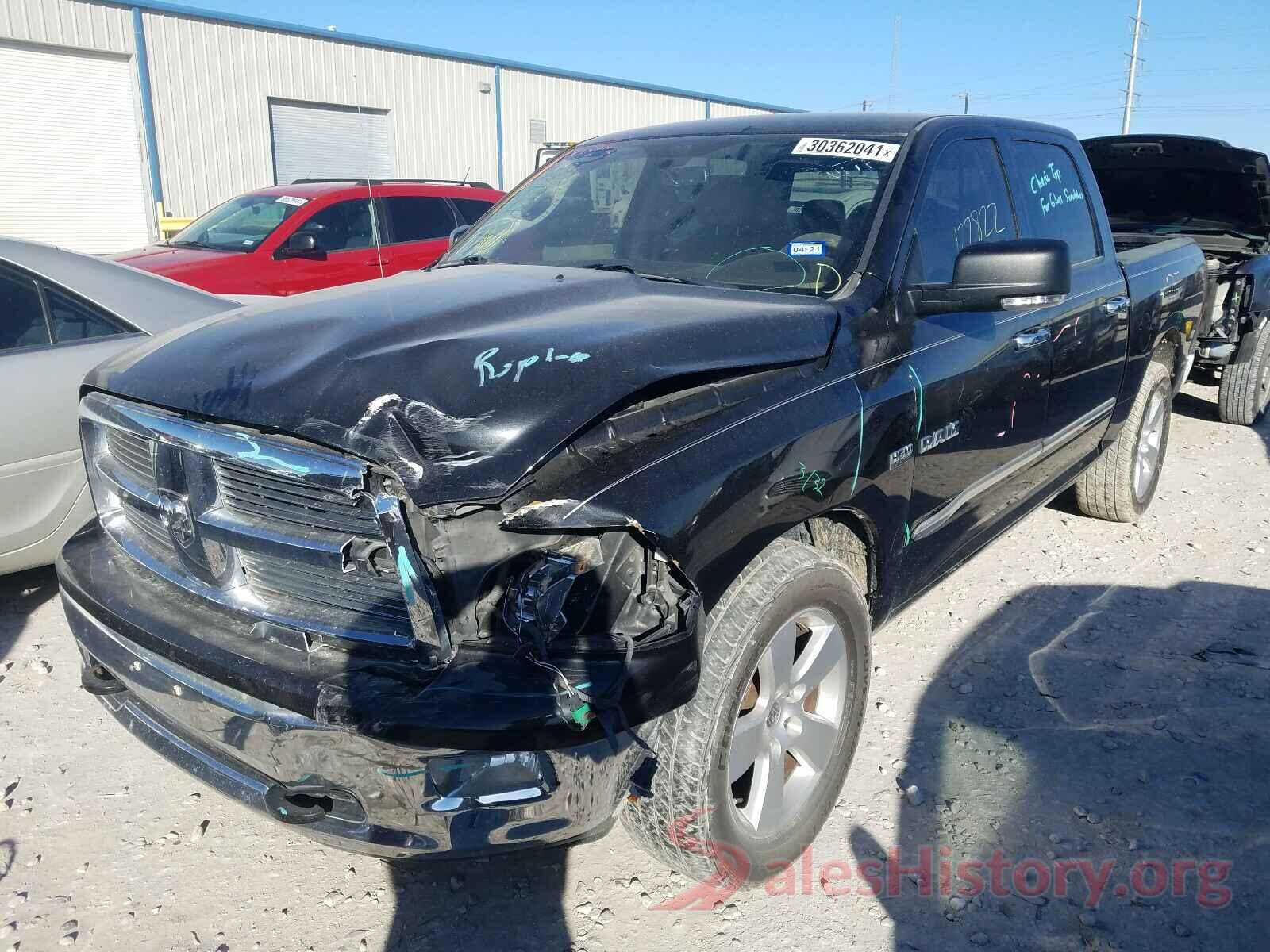 1C4RJFBG1KC701911 2009 DODGE RAM 1500