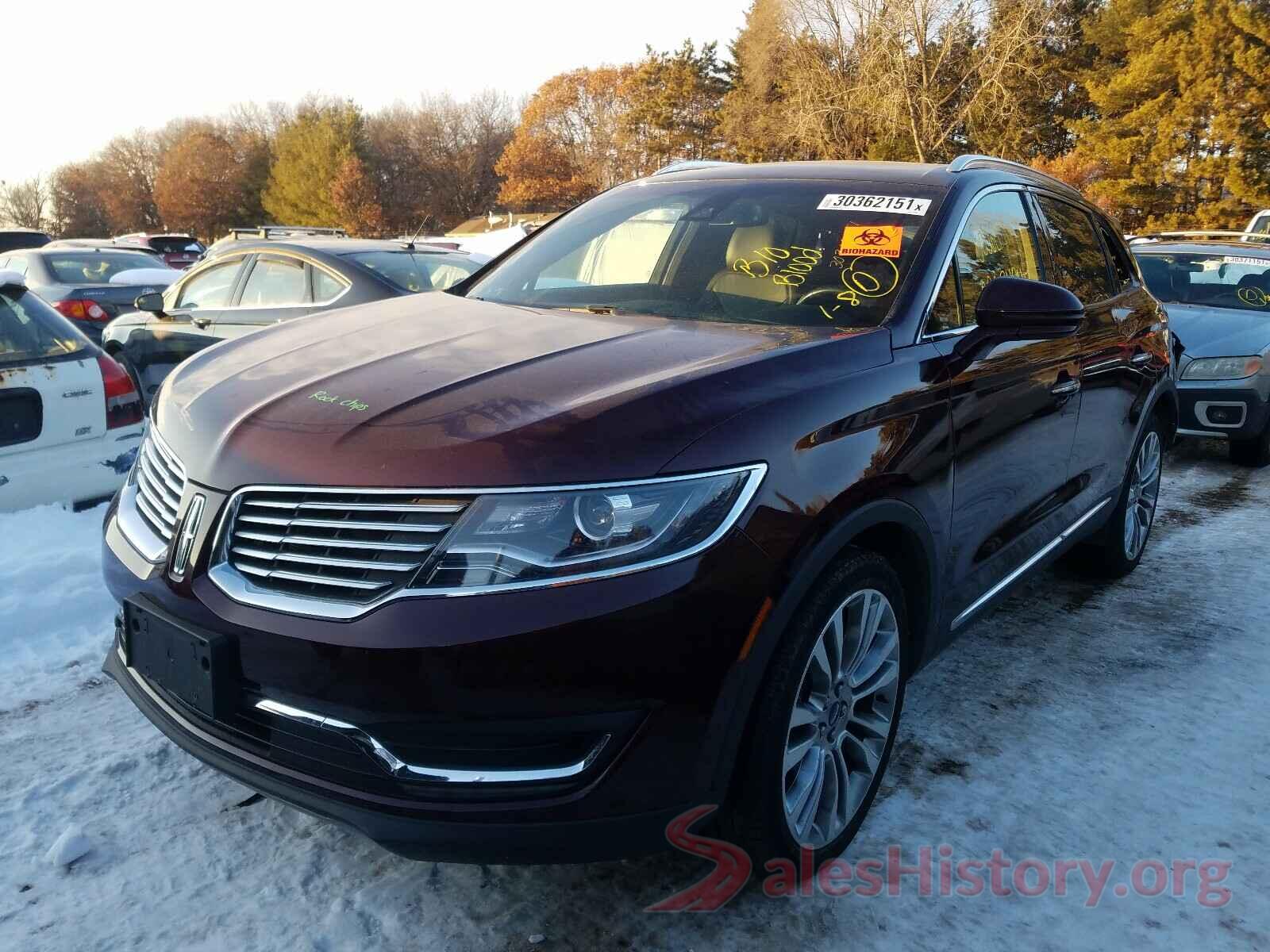 3N1AB7APXKY267340 2018 LINCOLN MKX