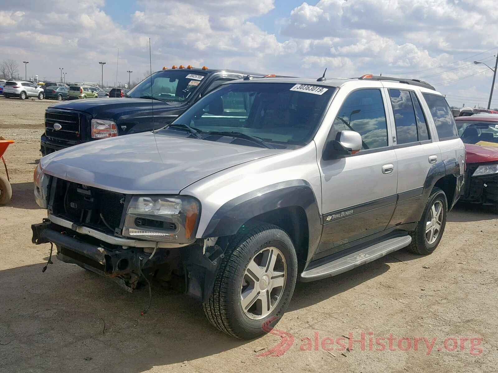 ML32F3FJ8HHF09488 2004 CHEVROLET TRAILBLAZE