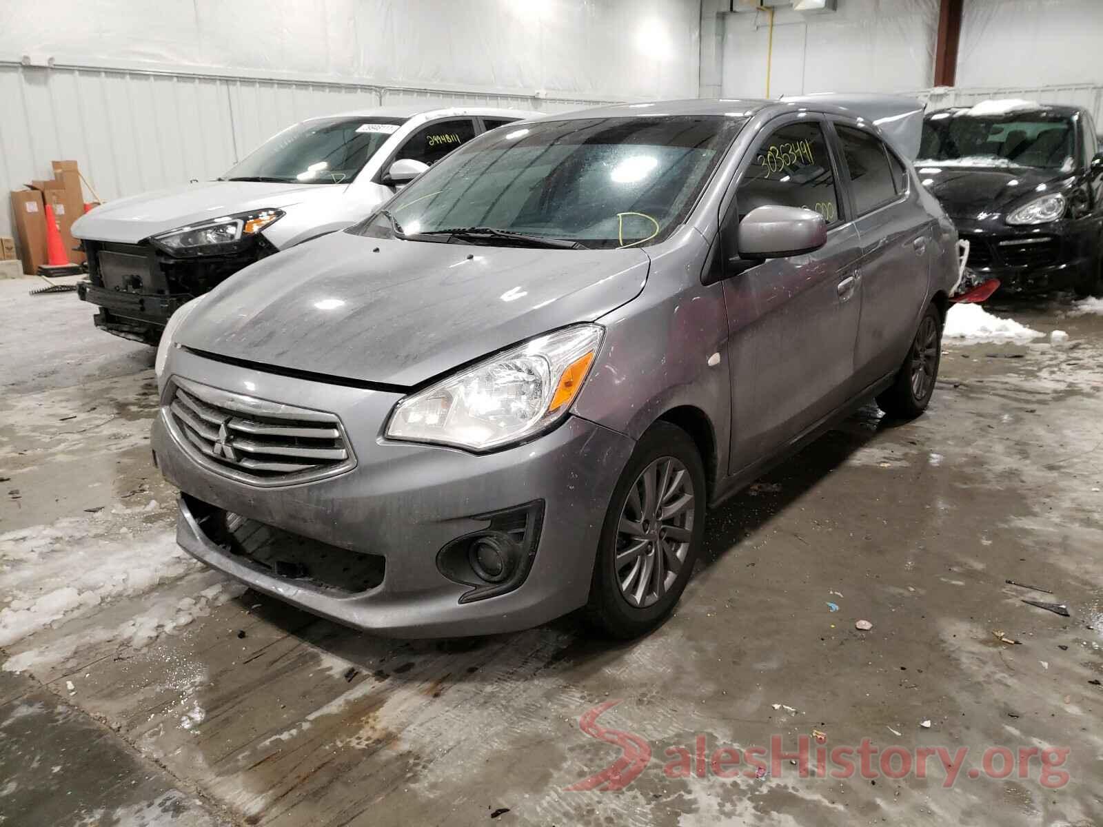 ML32F3FJ6KHF06502 2019 MITSUBISHI MIRAGE