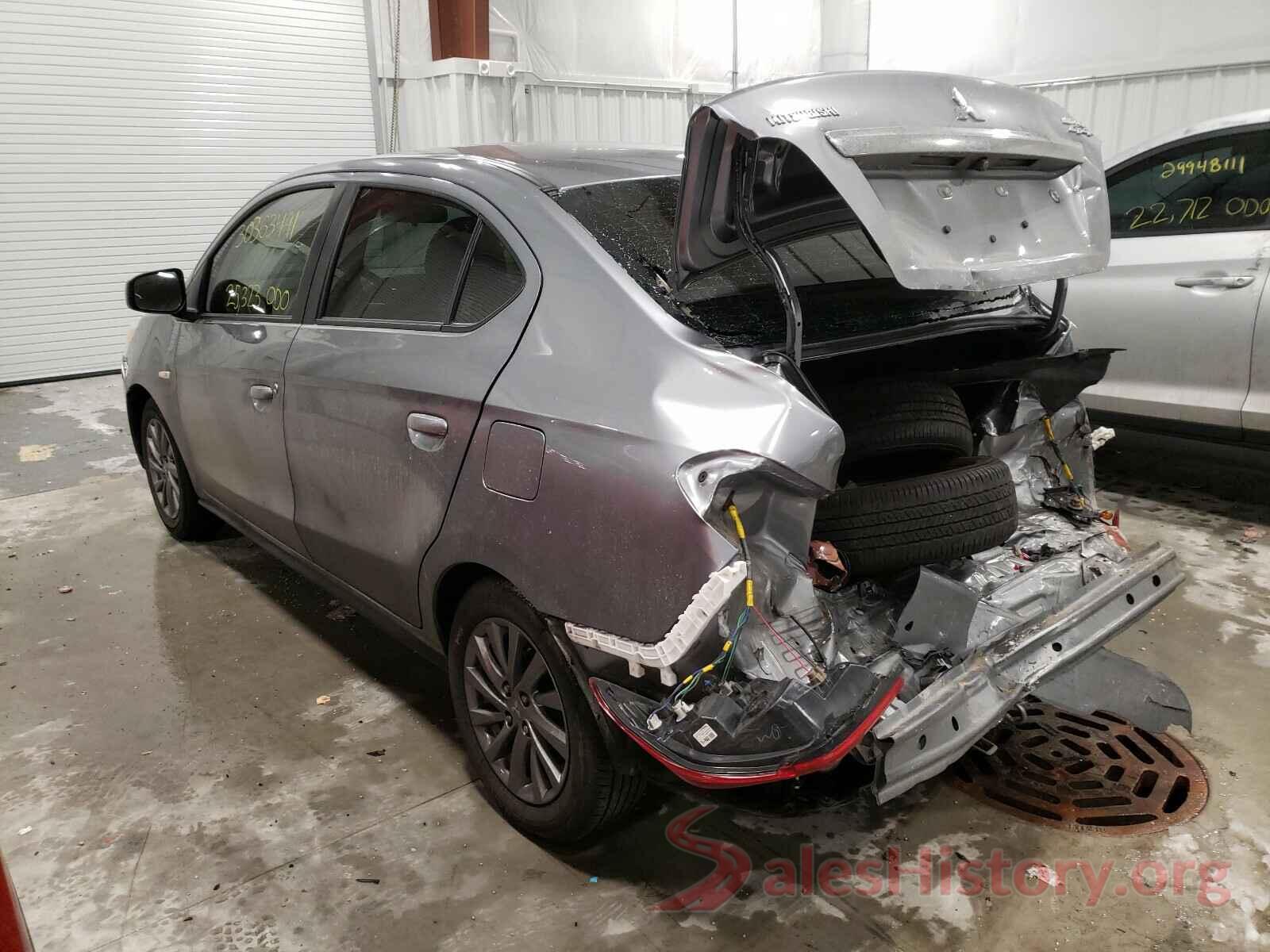 ML32F3FJ6KHF06502 2019 MITSUBISHI MIRAGE