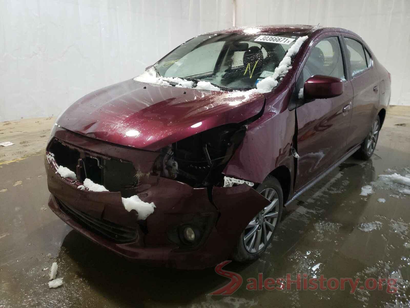 ML32F3FJ3KHF12371 2019 MITSUBISHI MIRAGE