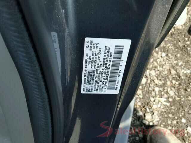 1N4AL3AP9GN360783 2013 HONDA ODYSSEY