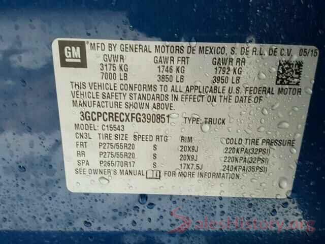 1C4RJFBG1GC389676 2015 CHEVROLET SILVERADO