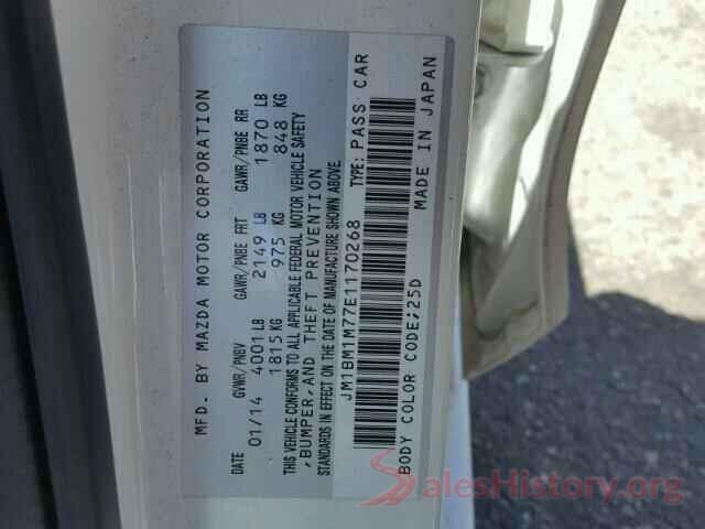 1N6AD0EV3GN783550 2014 MAZDA 3