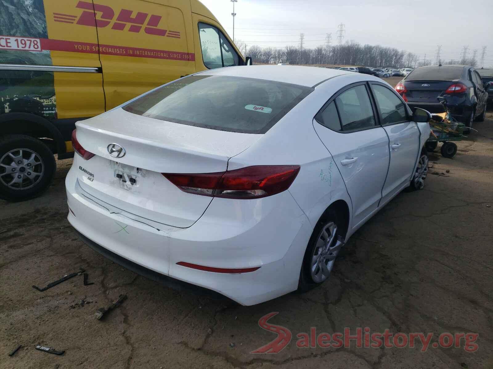 5NPD74LF7JH355773 2018 HYUNDAI ELANTRA