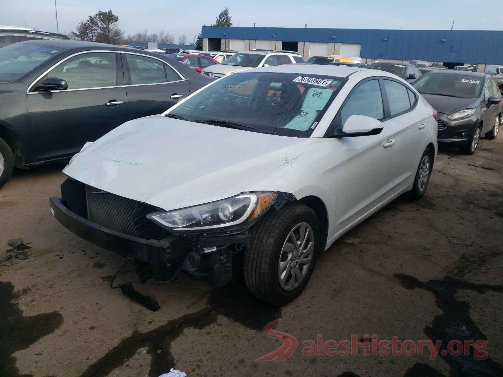 5NPD74LF7JH355773 2018 HYUNDAI ELANTRA