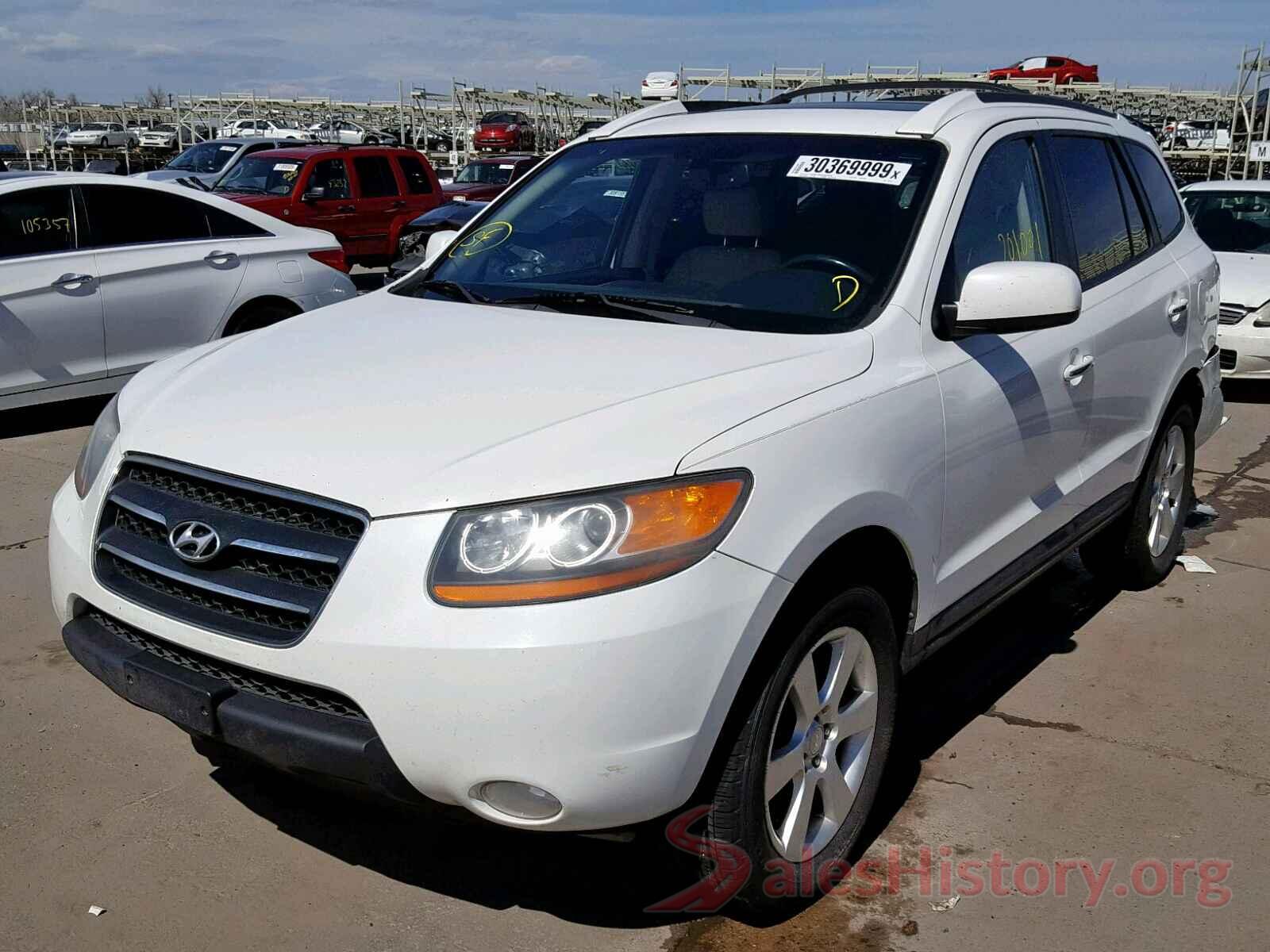 5XYPGDA3XGG067185 2008 HYUNDAI SANTA FE S