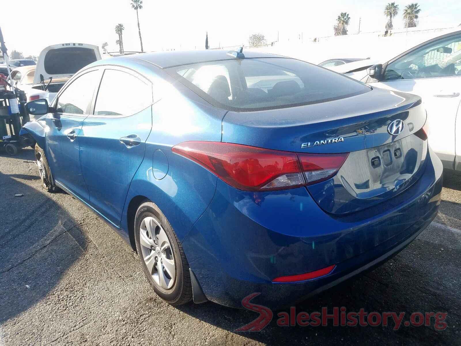 2T3P1RFV0MW168001 2016 HYUNDAI ELANTRA