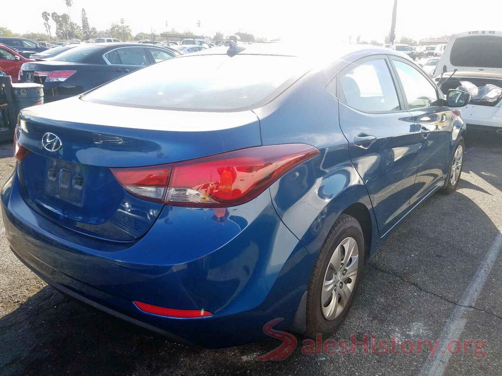 2T3P1RFV0MW168001 2016 HYUNDAI ELANTRA