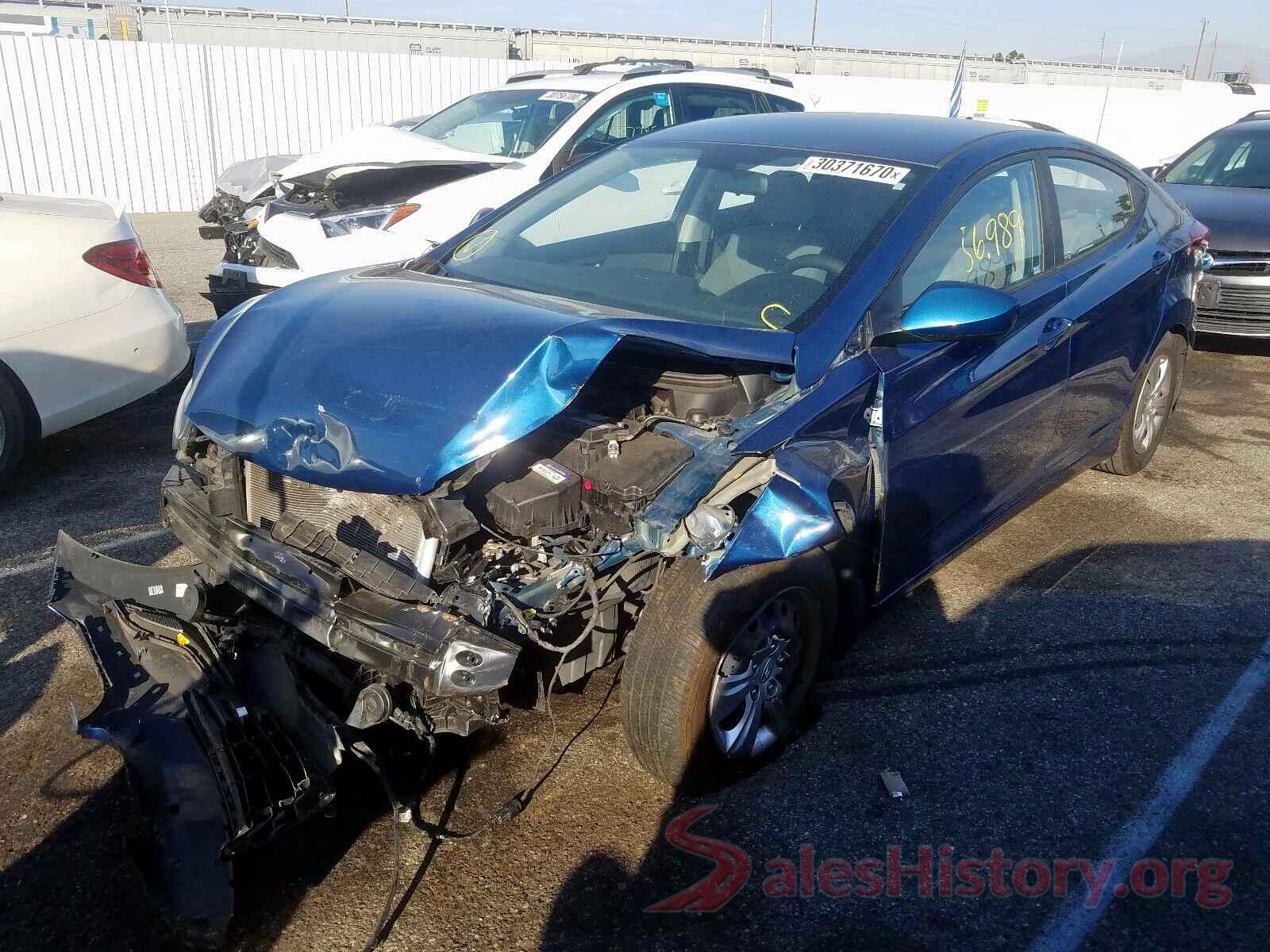 2T3P1RFV0MW168001 2016 HYUNDAI ELANTRA