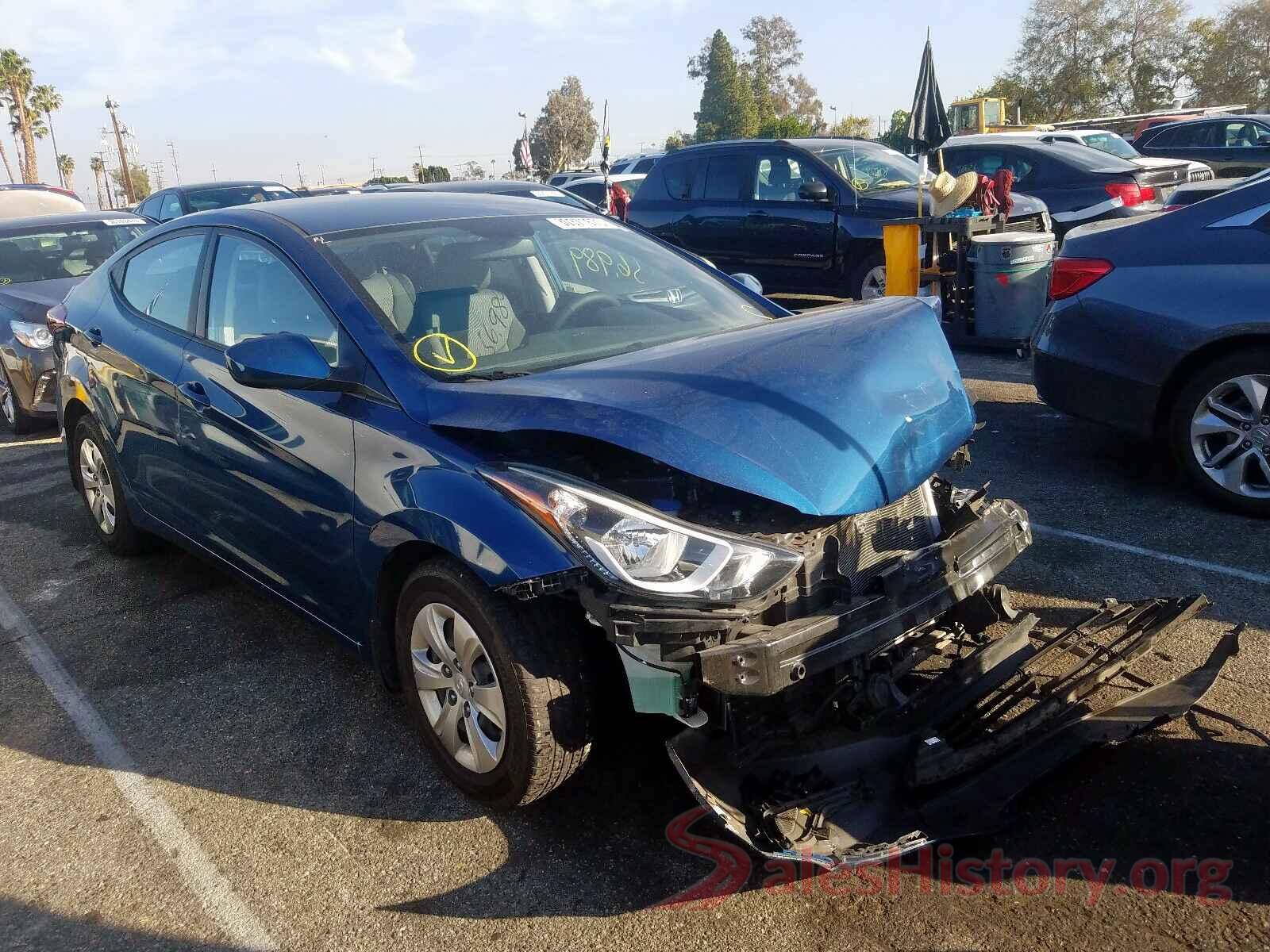 2T3P1RFV0MW168001 2016 HYUNDAI ELANTRA