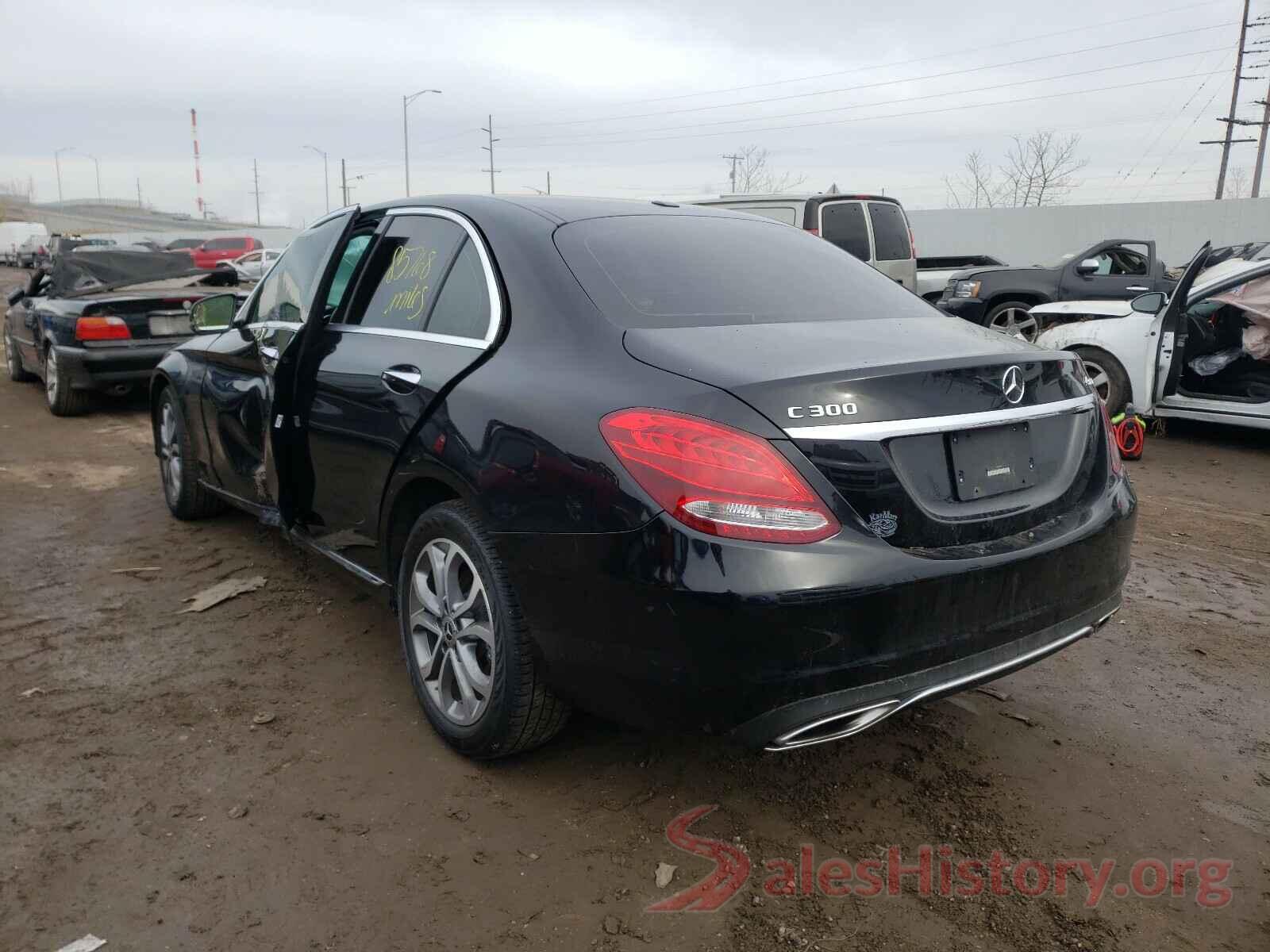 55SWF4KB1HU219379 2017 MERCEDES-BENZ C CLASS