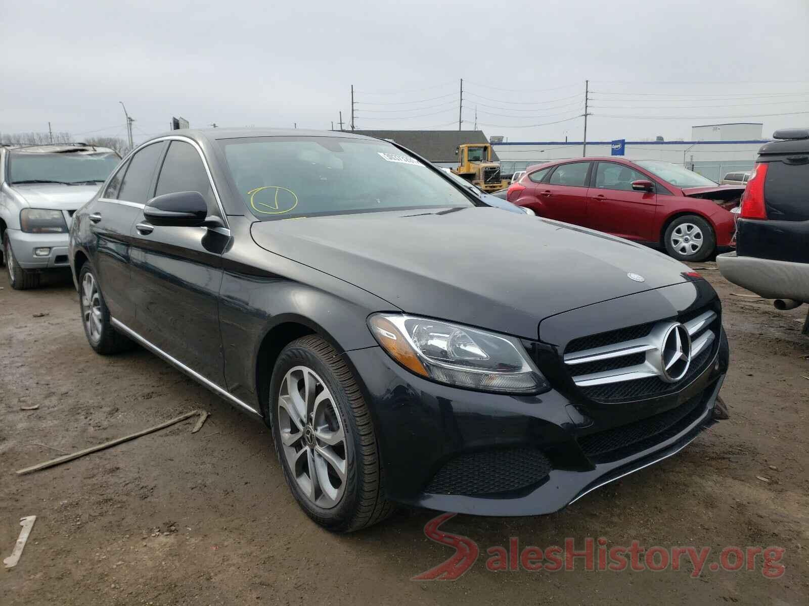 55SWF4KB1HU219379 2017 MERCEDES-BENZ C CLASS