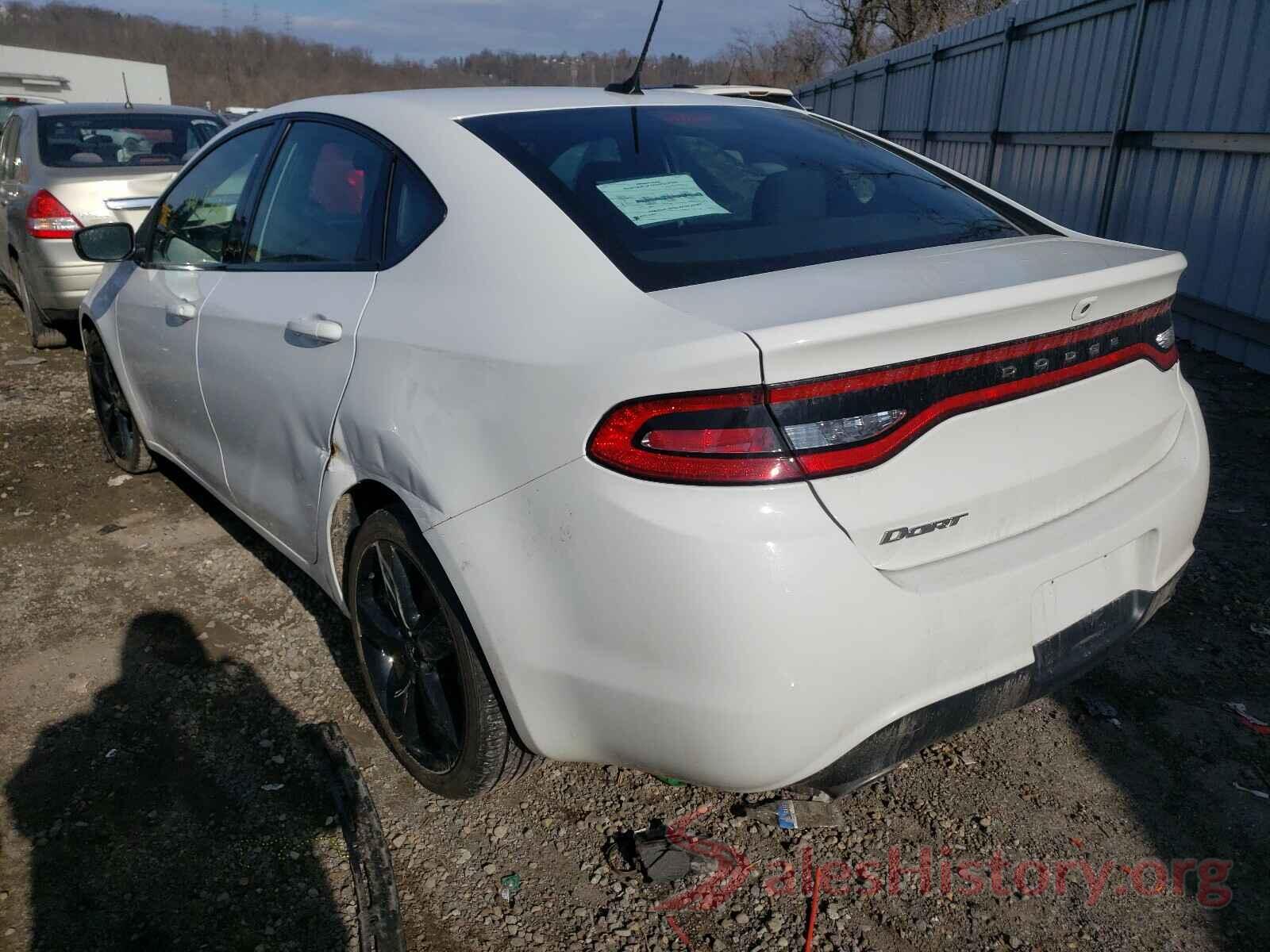 1C3CDFBB3GD644330 2016 DODGE DART