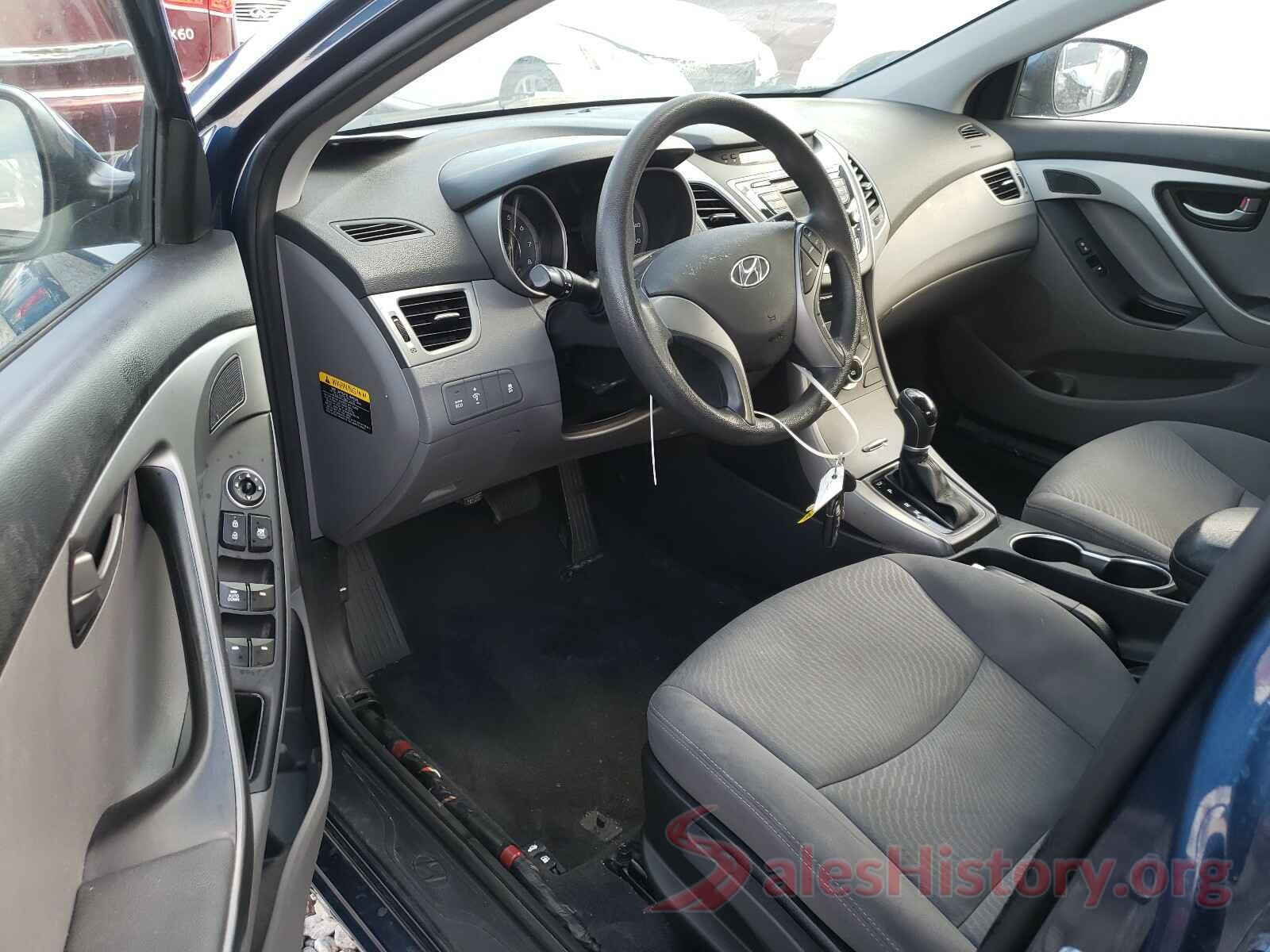 KMHDH4AE9GU649032 2016 HYUNDAI ELANTRA