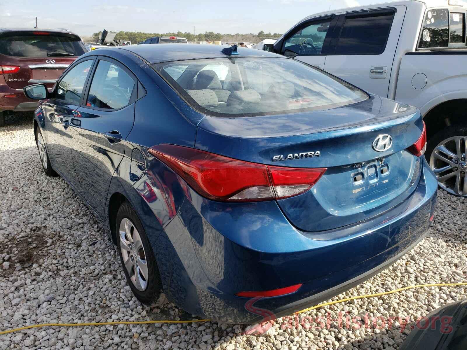 KMHDH4AE9GU649032 2016 HYUNDAI ELANTRA