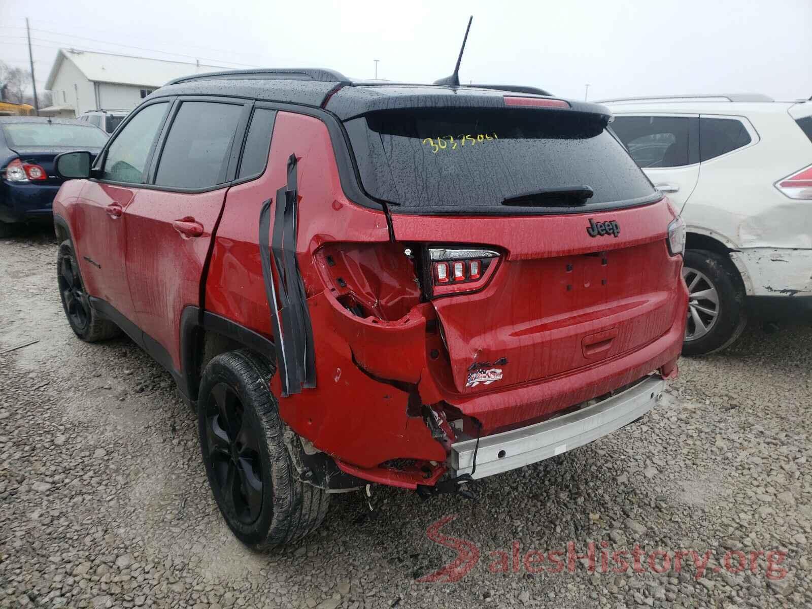 3C4NJDBB7KT713153 2019 JEEP COMPASS