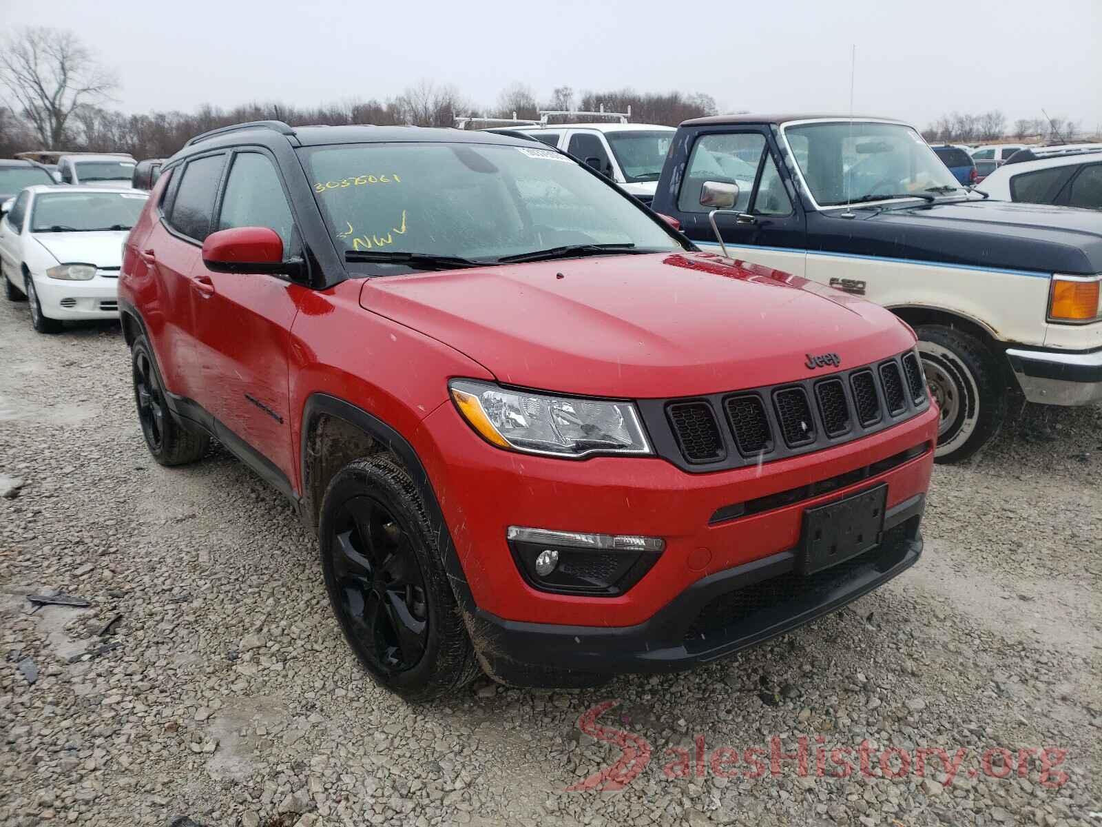 3C4NJDBB7KT713153 2019 JEEP COMPASS