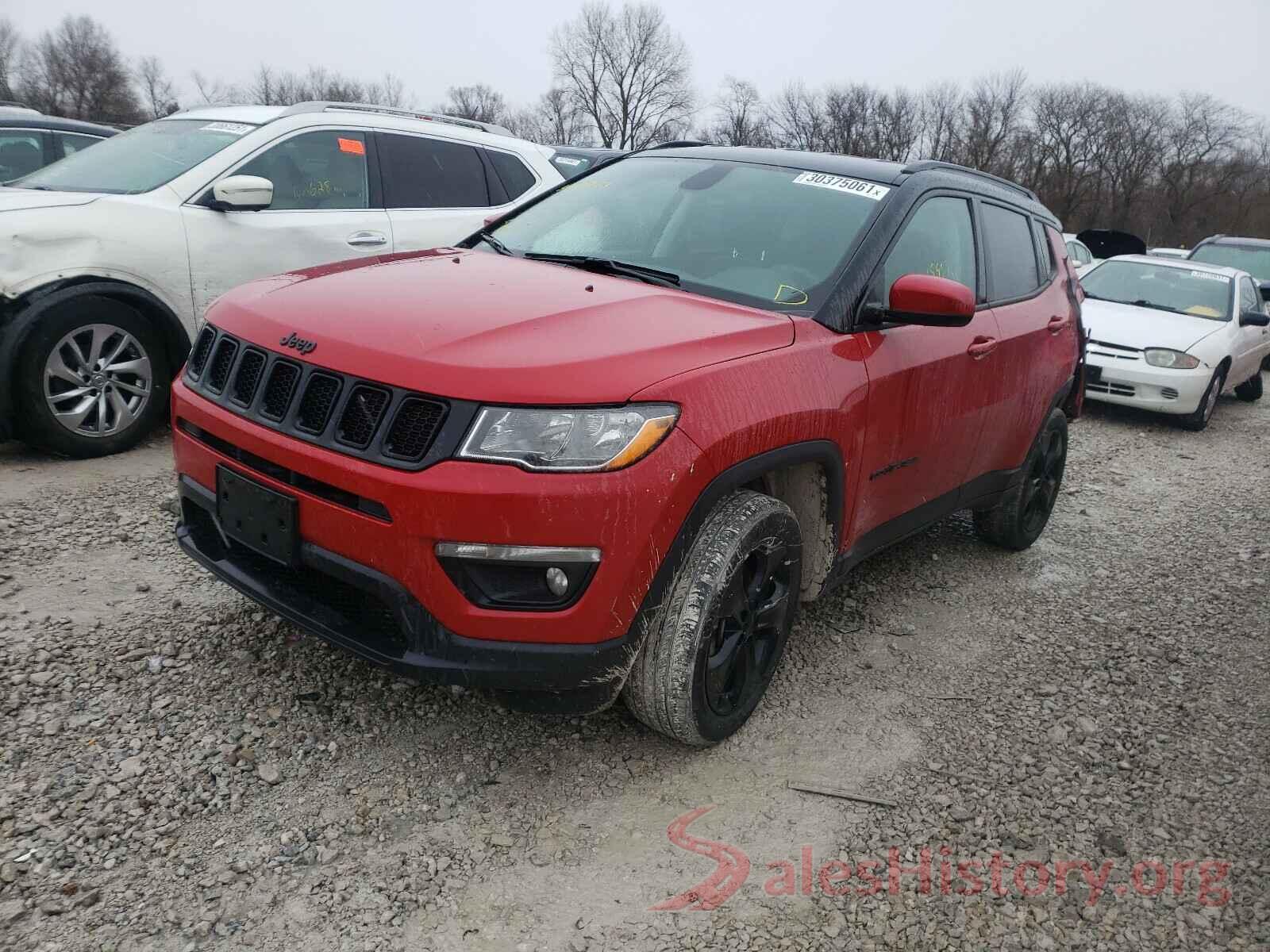 3C4NJDBB7KT713153 2019 JEEP COMPASS