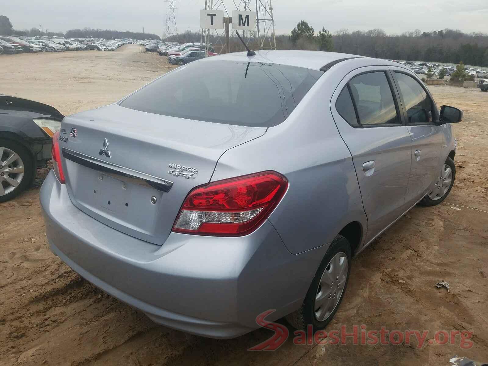 ML32F3FJ1HH001151 2017 MITSUBISHI MIRAGE