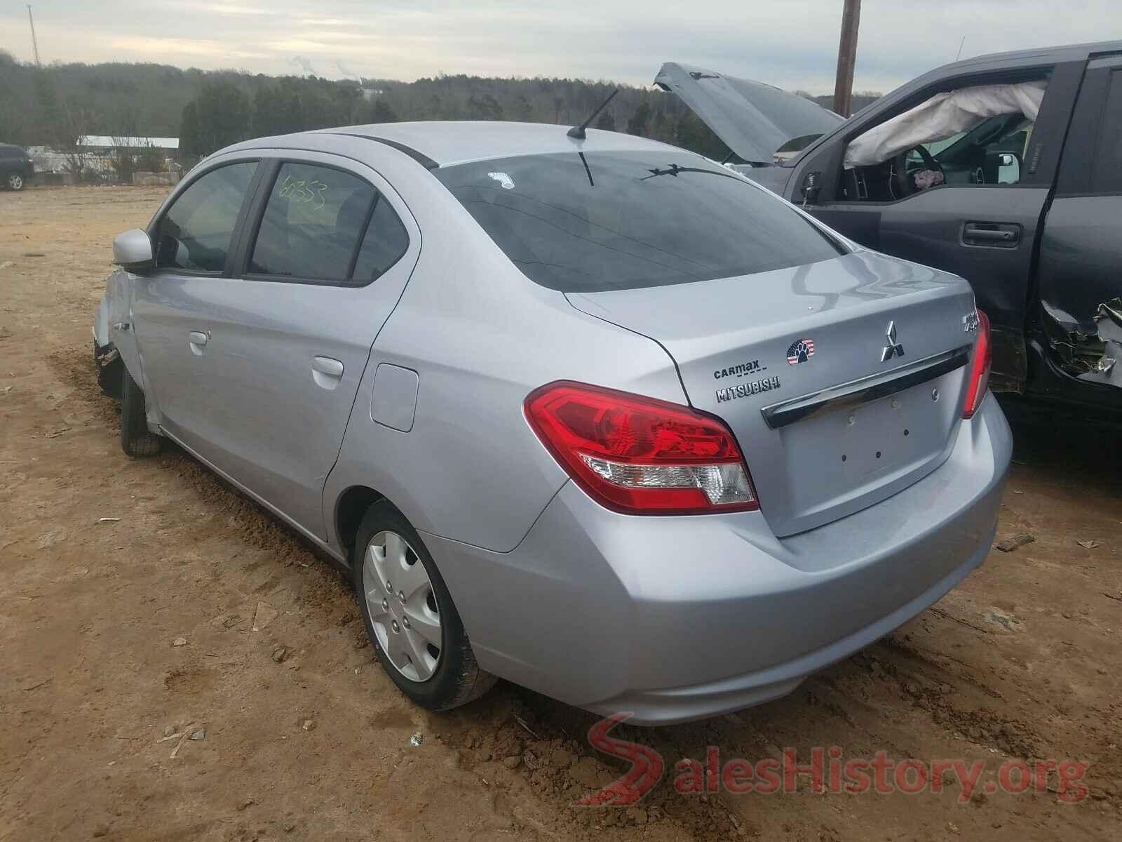 ML32F3FJ1HH001151 2017 MITSUBISHI MIRAGE