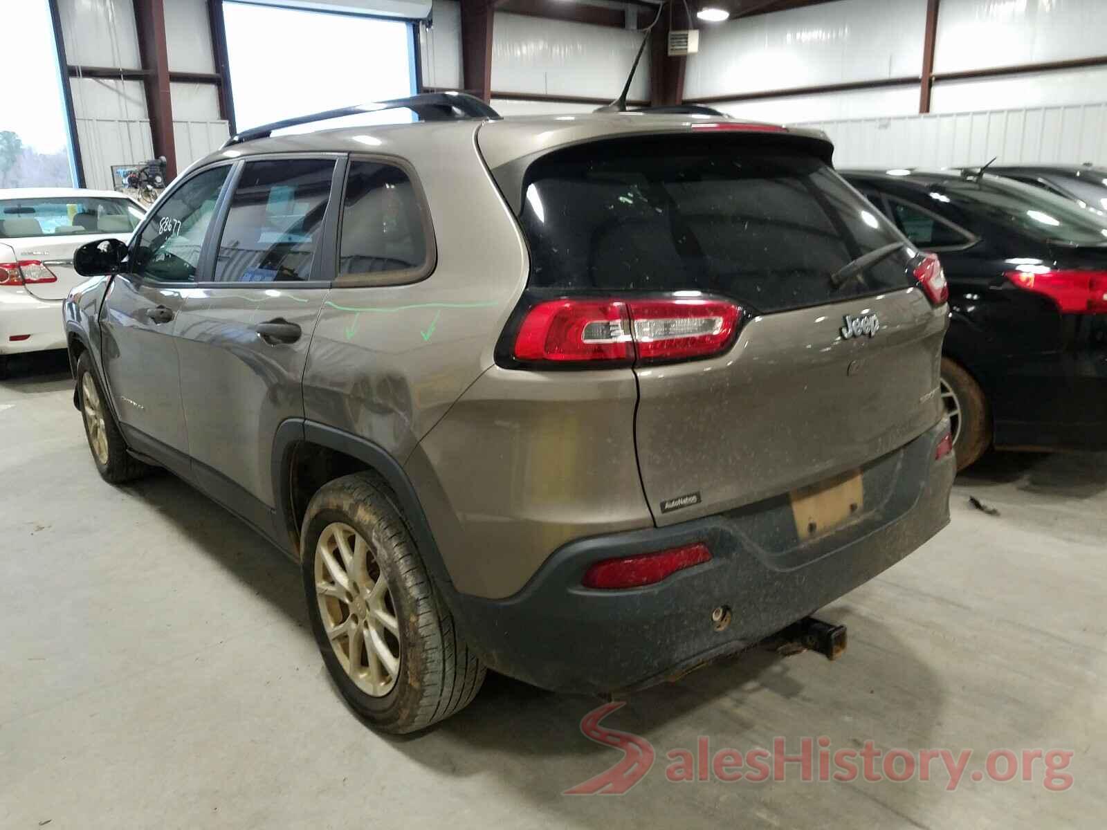 1C4PJLAB5HW607534 2017 JEEP CHEROKEE